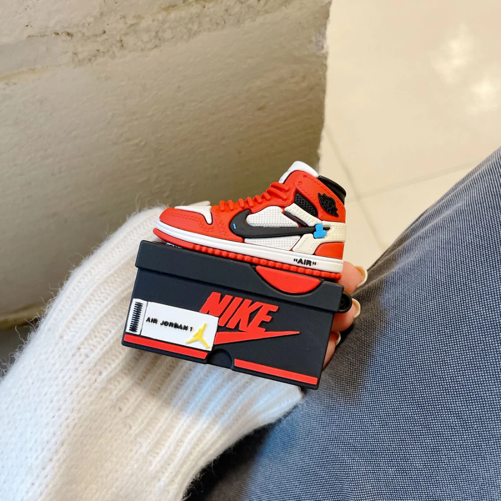 Boxed Heat Series Airpods- Red Sneaker AirPods Cover