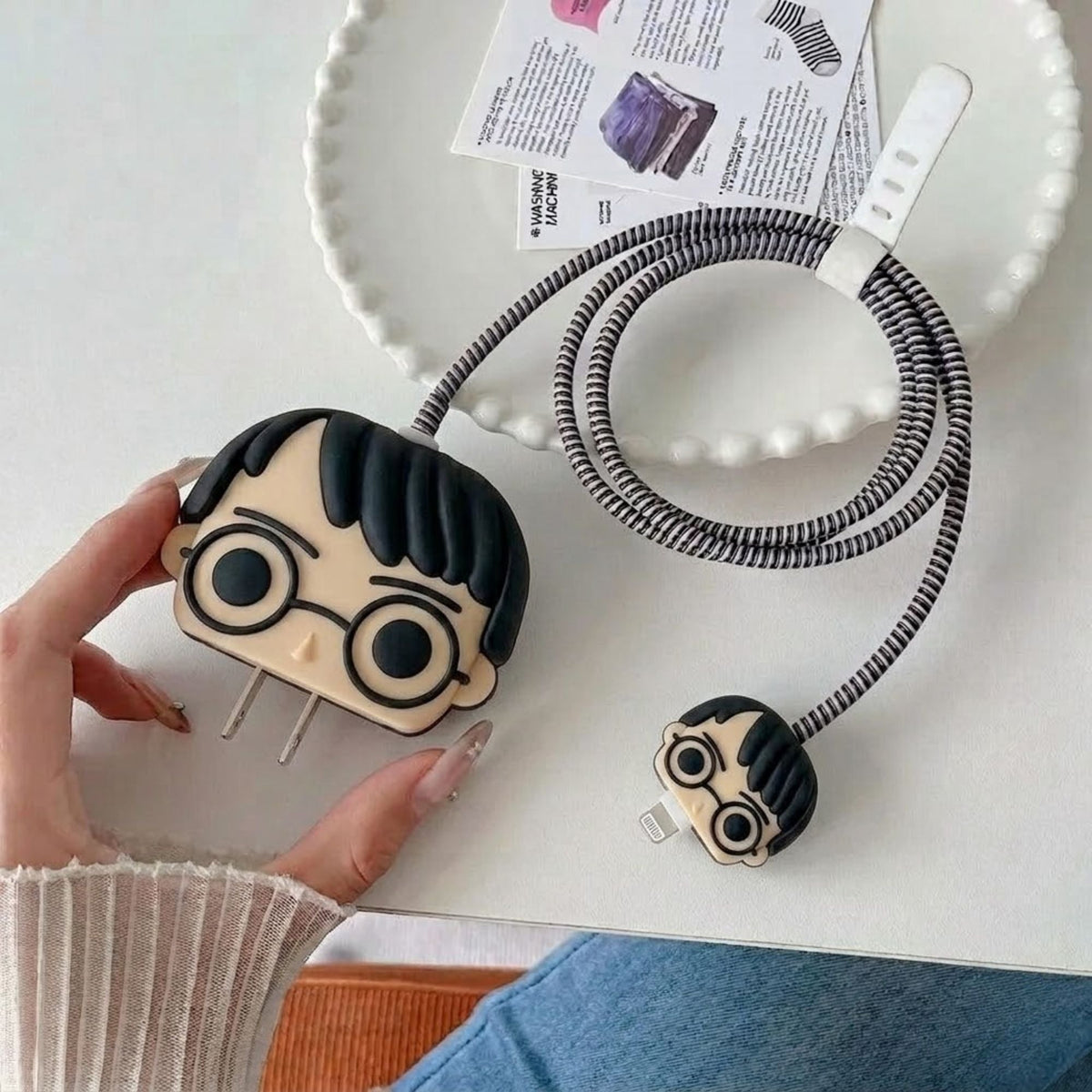 Harry Potter Edition – iPhone Charger Cover (With Wire Protector)