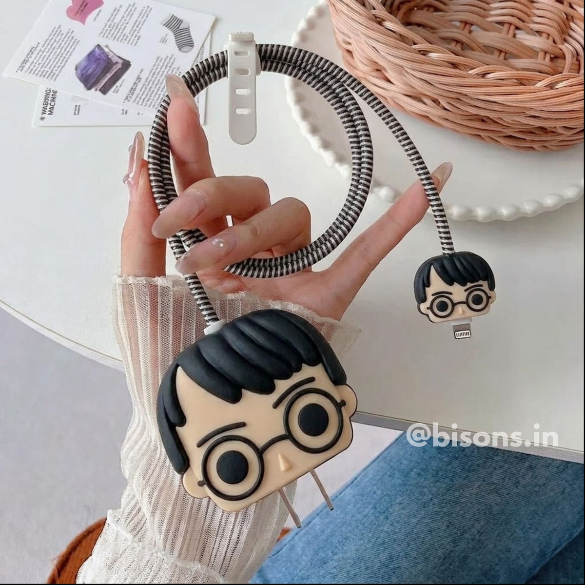 Harry Potter Edition – iPhone Charger Cover (With Wire Protector)
