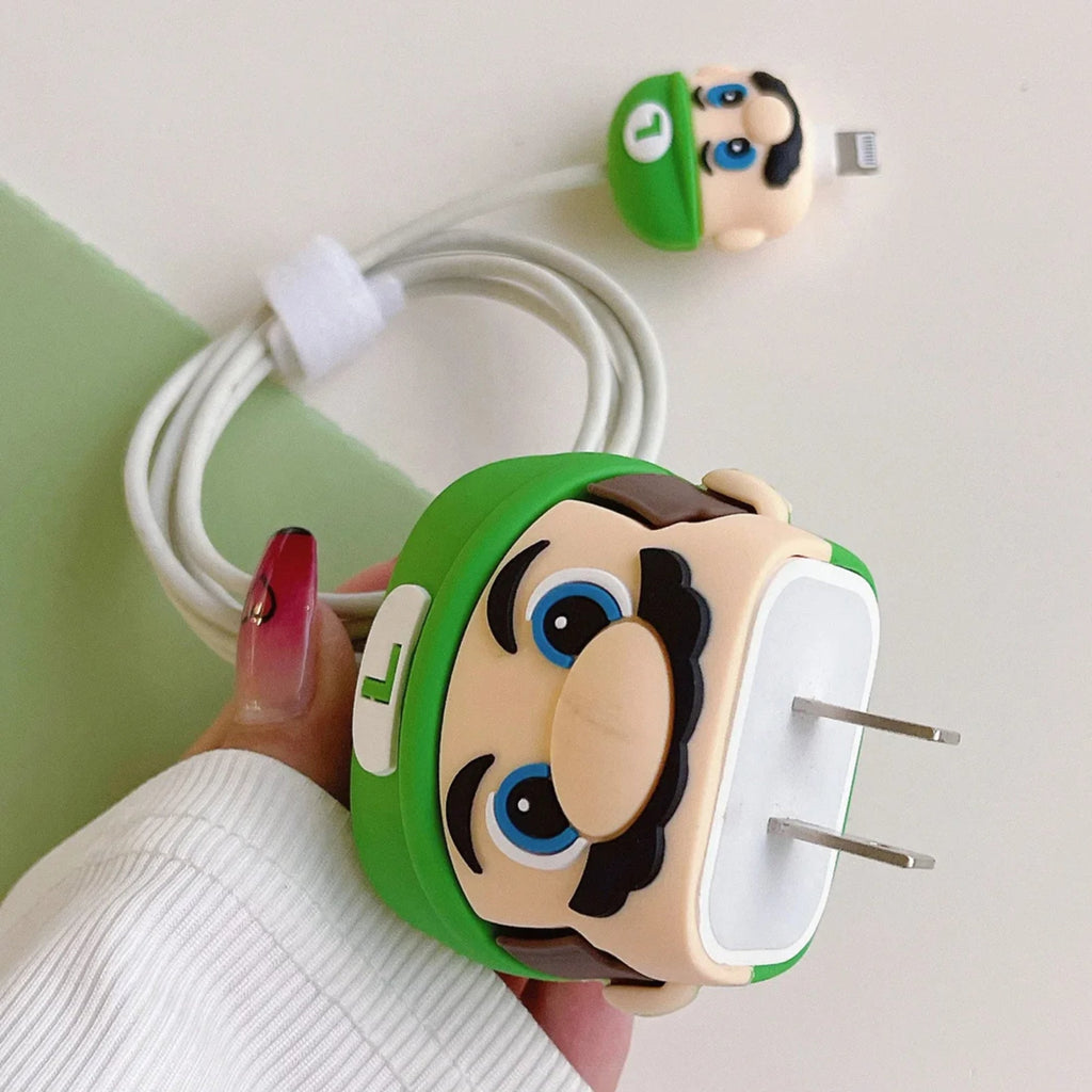 Super Mario Edition – iPhone Charger Cover (With Wire Protector)
