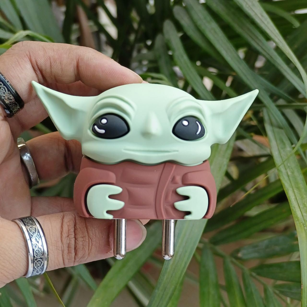 Baby Yoda Edition – iPhone Charger Cover (With Wire Protector)