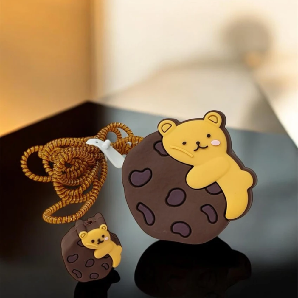 Cookie Bear Edition – iPhone Charger Cover (With Wire Protector)