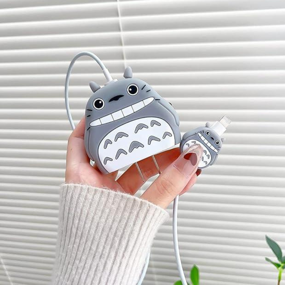 Totoro Edition – iPhone Charger Cover (With Wire Protector)