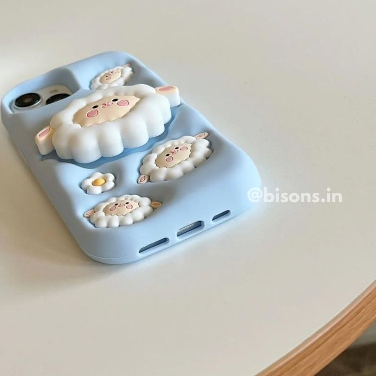BaaBaa Binge iPhone Case (With Built-in Stand)