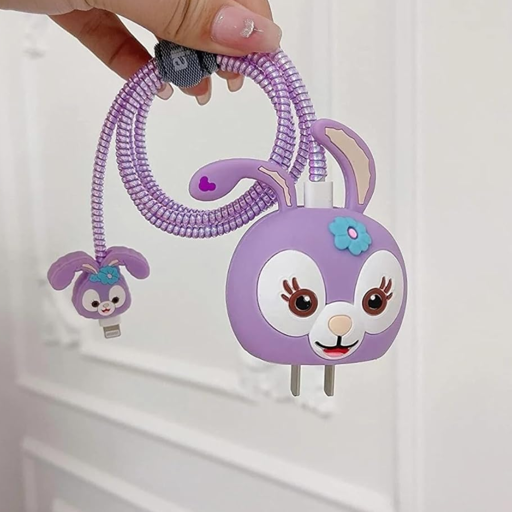 BunnyBoo Edition – iPhone Charger Cover (With Wire Protector)