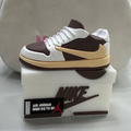 Travis Scott Reverse Mocha Brown Sneaker AirPods Case
