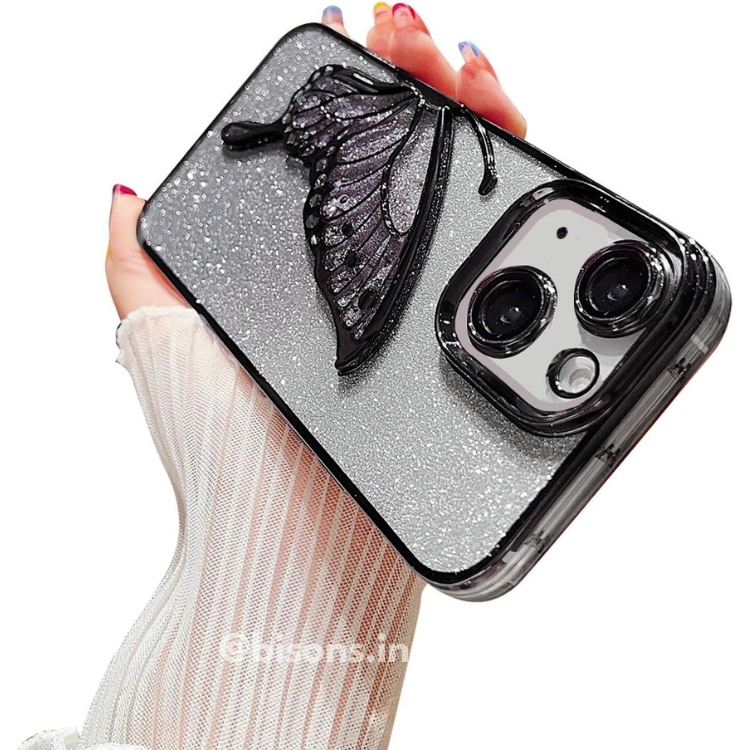 Midnight Flutter iPhone Case