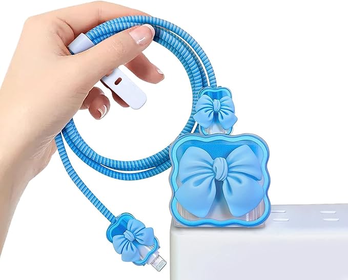 3D AuraBow Edition – iPhone Charger Cover (With Wire Protector)