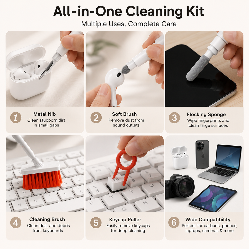CapsuleCare™ Classic 5-in-1 Gadget Cleaning Kit