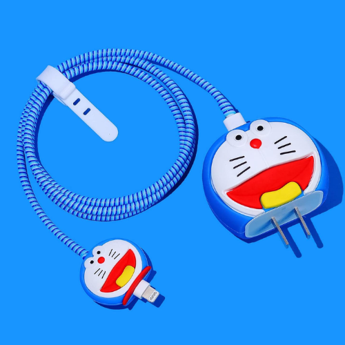 Doraemon Edition – iPhone Charger Cover (With Wire Protector)