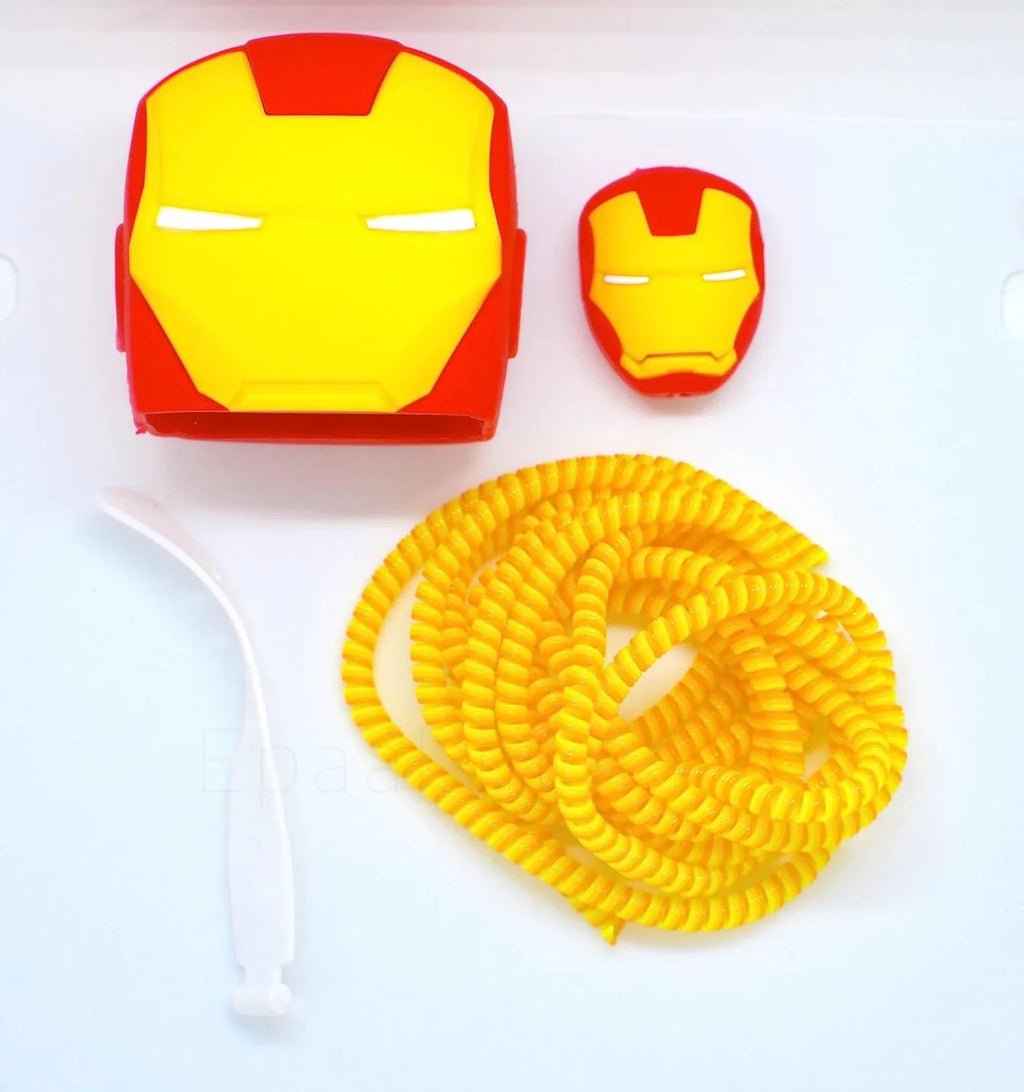Stark Charge Armor - iPhone Charger Cover (With Wire Protector)