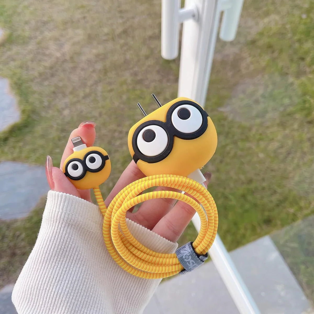 Minions Series 1 Edition – iPhone Charger Cover (With Wire Protector)