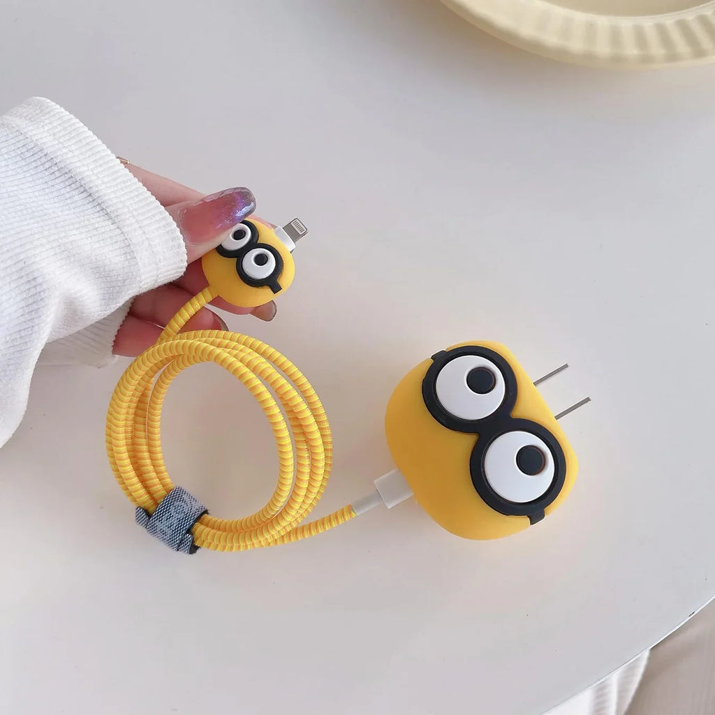 Minions Series 1 Edition – iPhone Charger Cover (With Wire Protector)