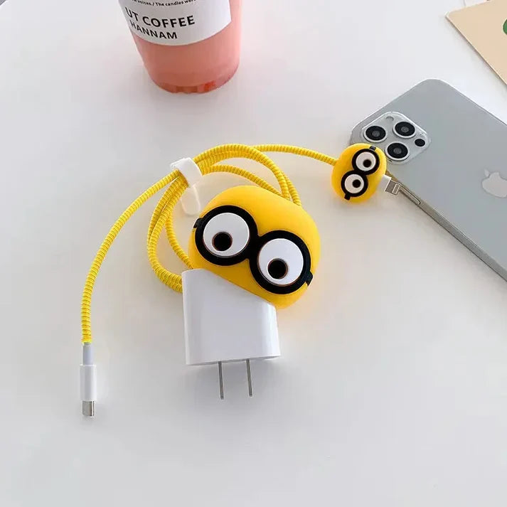 Minions Series 1 Edition – iPhone Charger Cover (With Wire Protector)