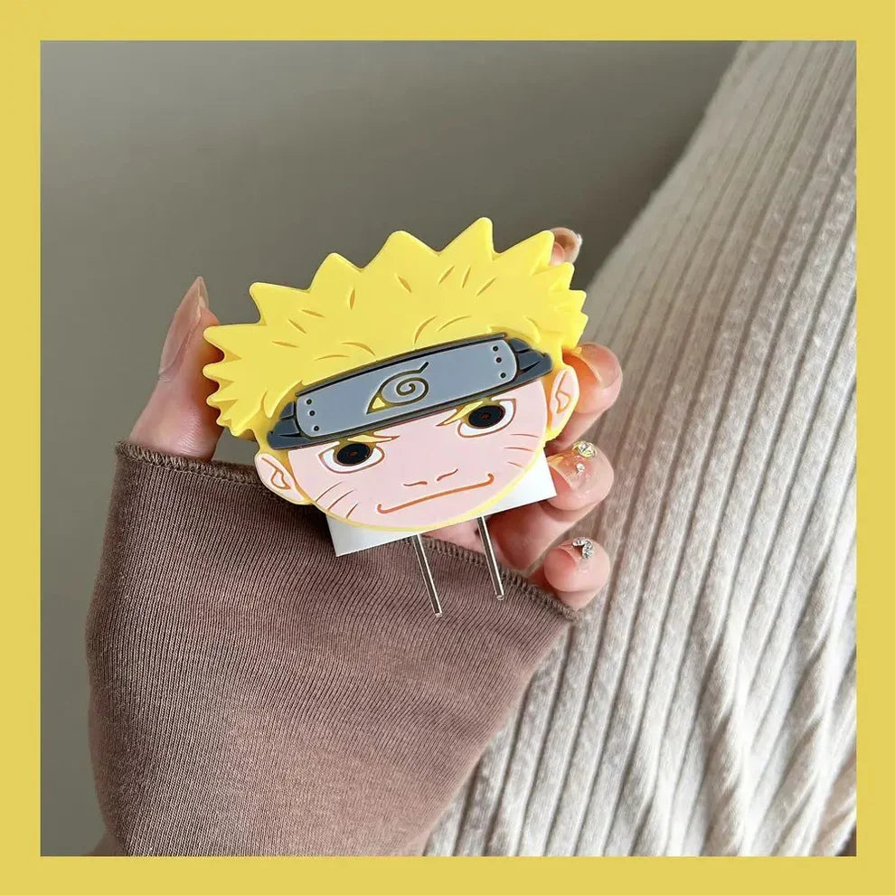 Naruto & Kakashi Edition – iPhone Charger Cover (With Wire Protector)