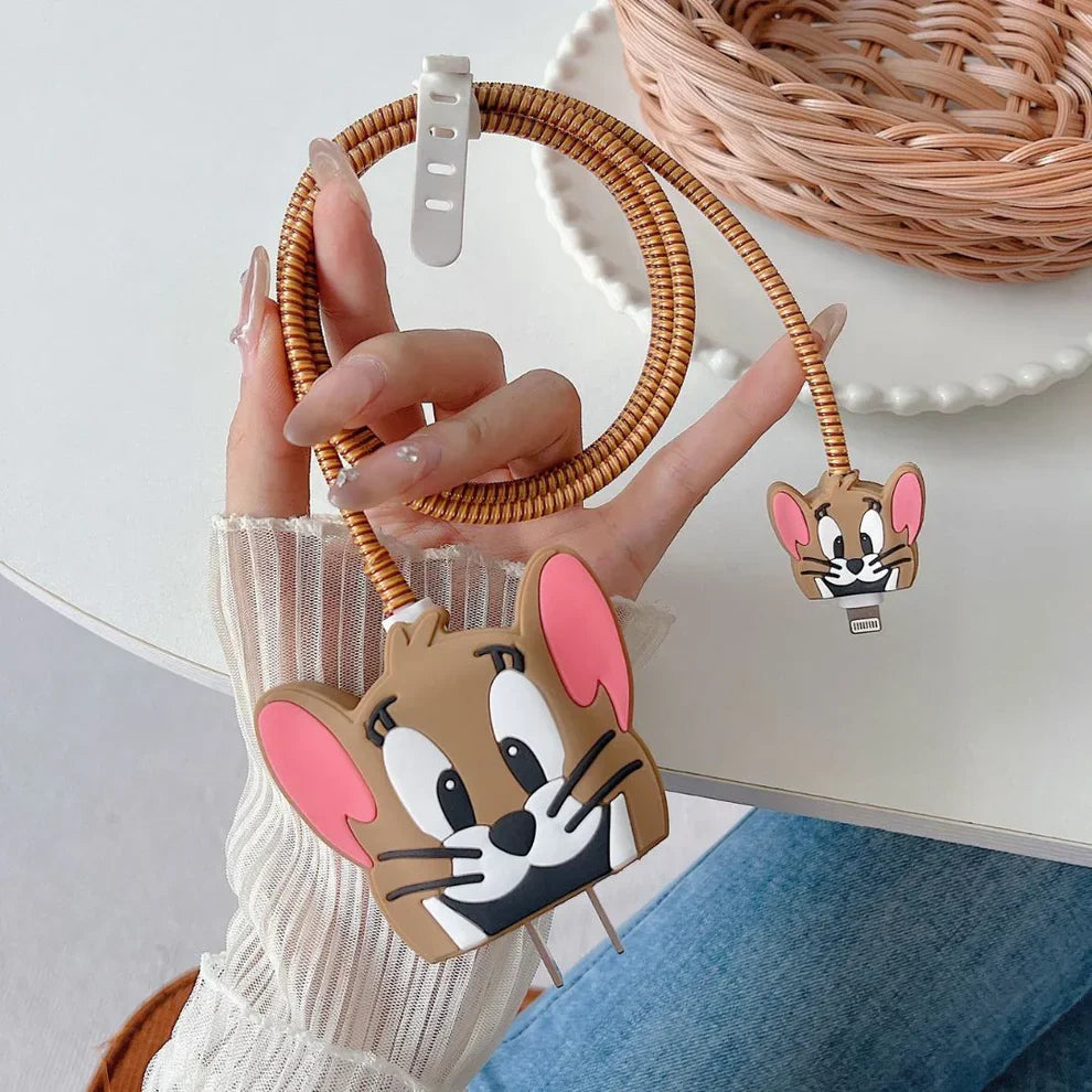 Mischief Mode: ON Edition - iPhone Charger Cover (With Wire Protector)