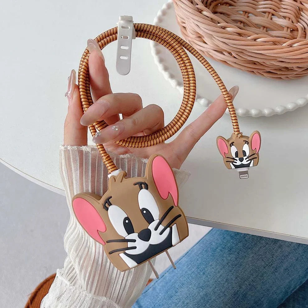 Mischief Mode: ON Edition - iPhone Charger Cover (With Wire Protector)