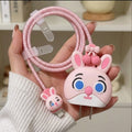 Cherry Bunny Edition – iPhone Charger Cover (With Wire Protector)