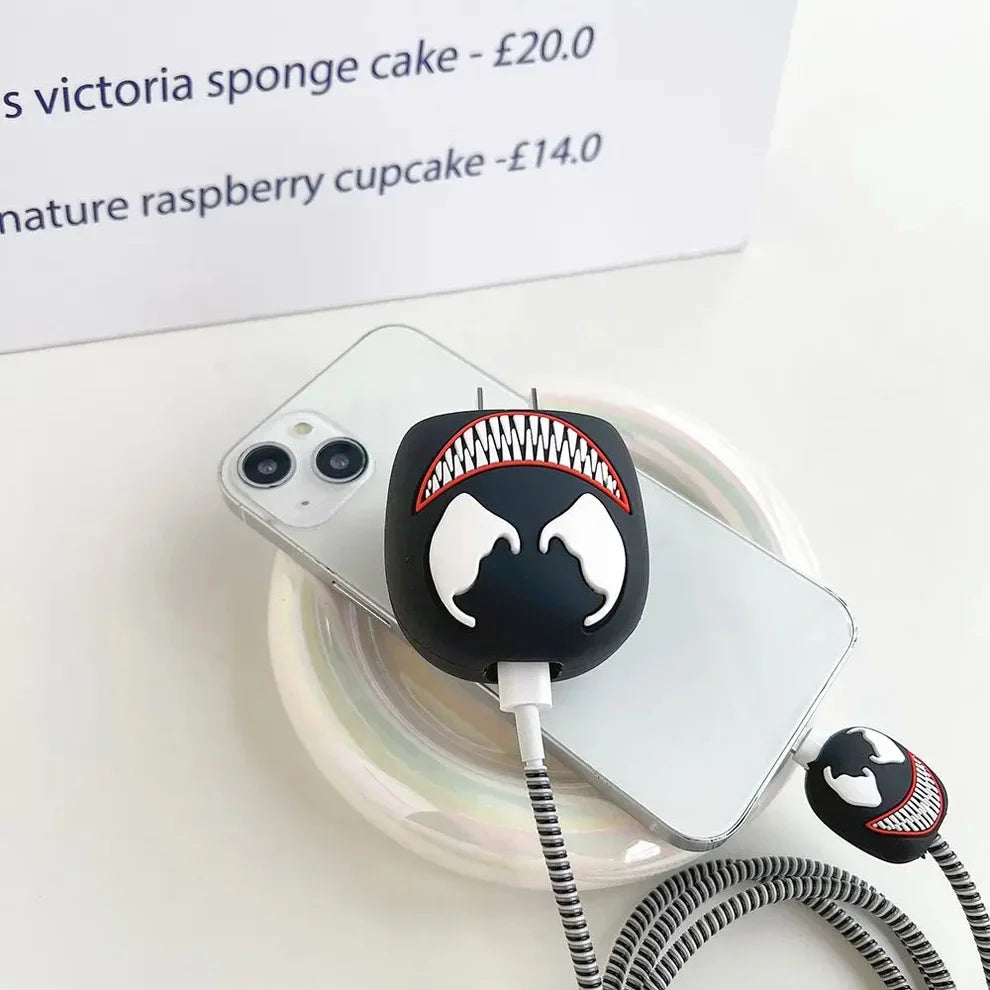 Venomized Volt Edition – iPhone Charger Cover (With Wire Protector)
