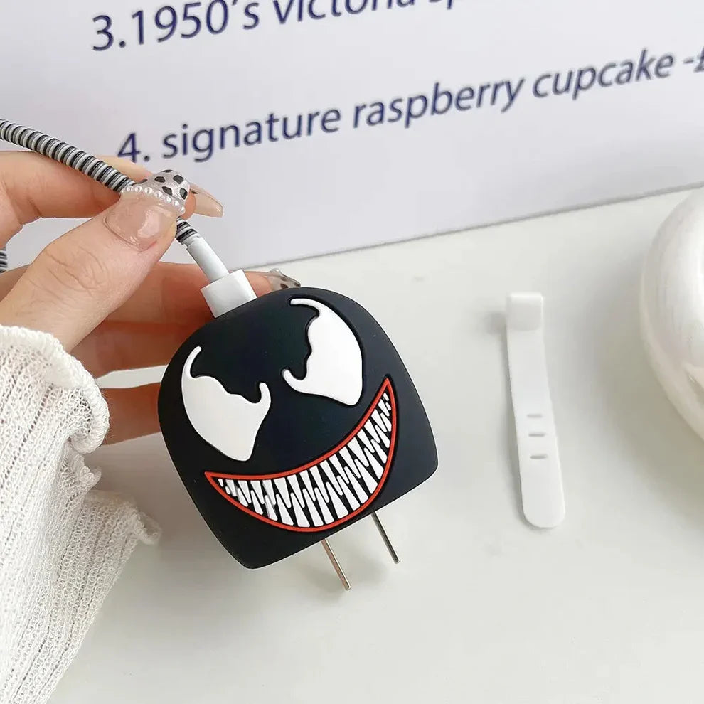 Venomized Volt Edition – iPhone Charger Cover (With Wire Protector)